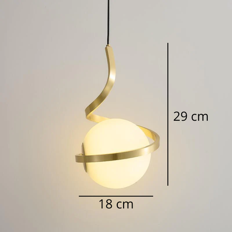 Minimalistischer Kronleuchter für Schlafzimmer