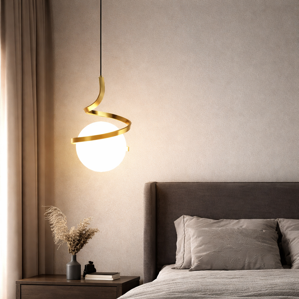 Minimalistischer Kronleuchter für Schlafzimmer