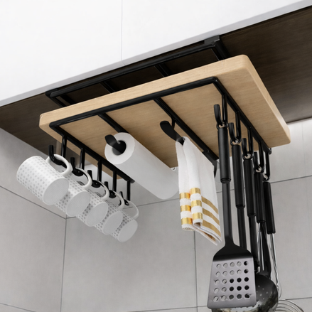Kompakter, minimalistiscer Ständer für Küchenutensilien