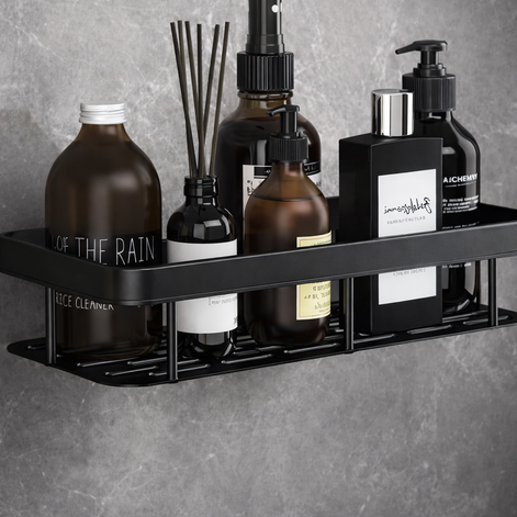 Platzsparendes Badezimmerregal